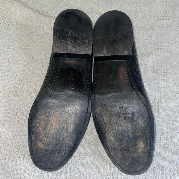 Cole Haan Men’s Dress Loafers Size 11 M Black Leather Weave Business Formal City main image 10